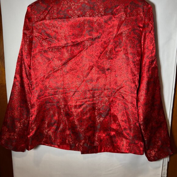 Oriental Jacket | Red | Woman Size 18 - Picture 2 of 5